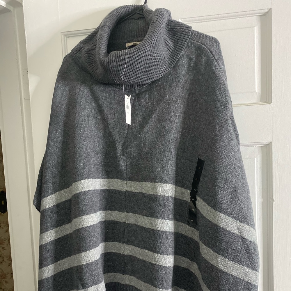 Oversized poncho